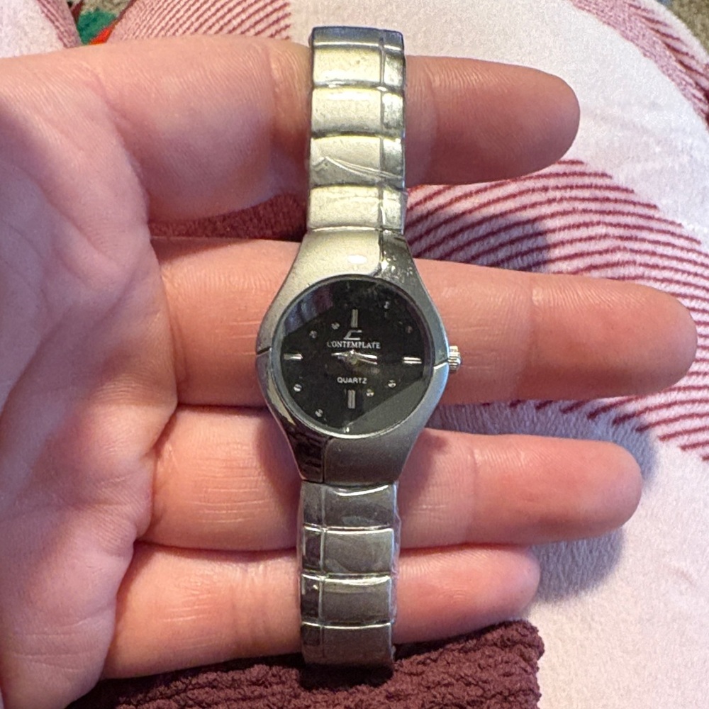 New Silver Contemplate Quartz Watch